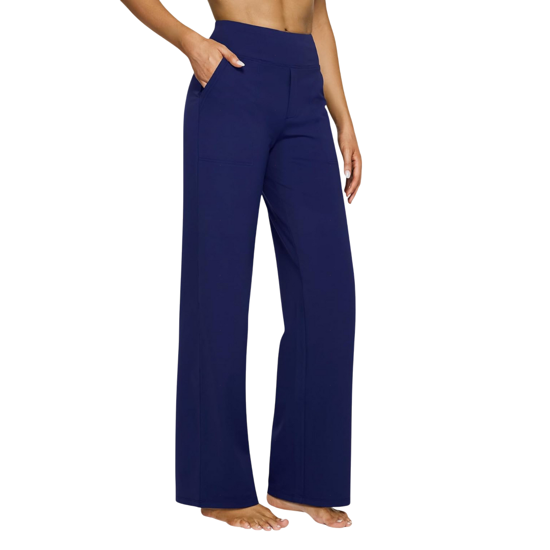 EZORA - Elegantní kalhoty z měkkého žerzeje