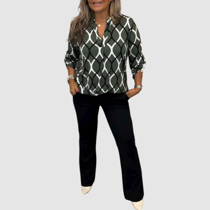 Ella - Halenka s grafickým potiskem