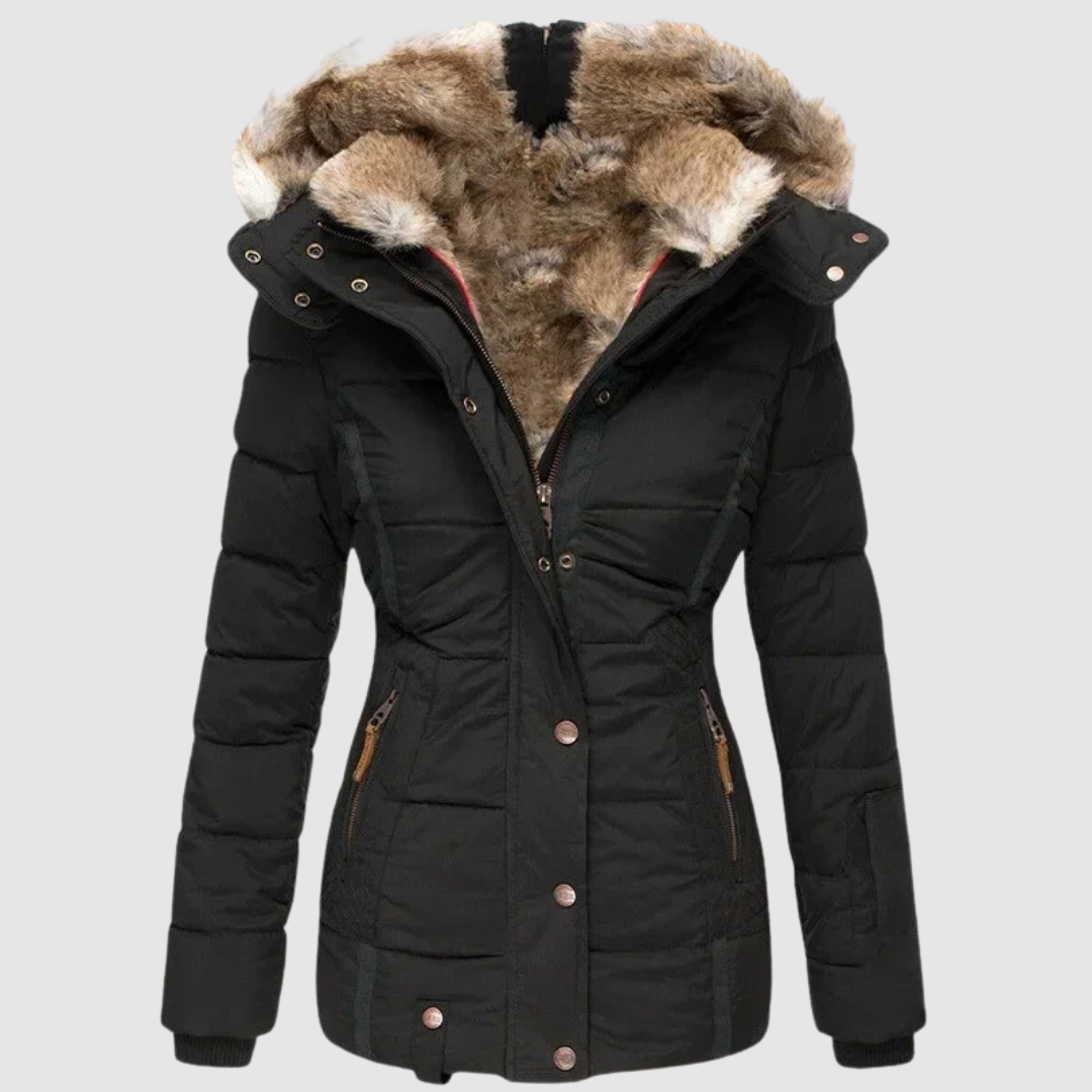 Josefína - Hřejivá Bunda s Kapucí