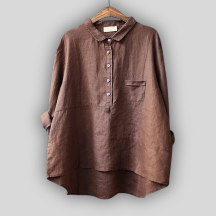 Karolína - lněná halenka