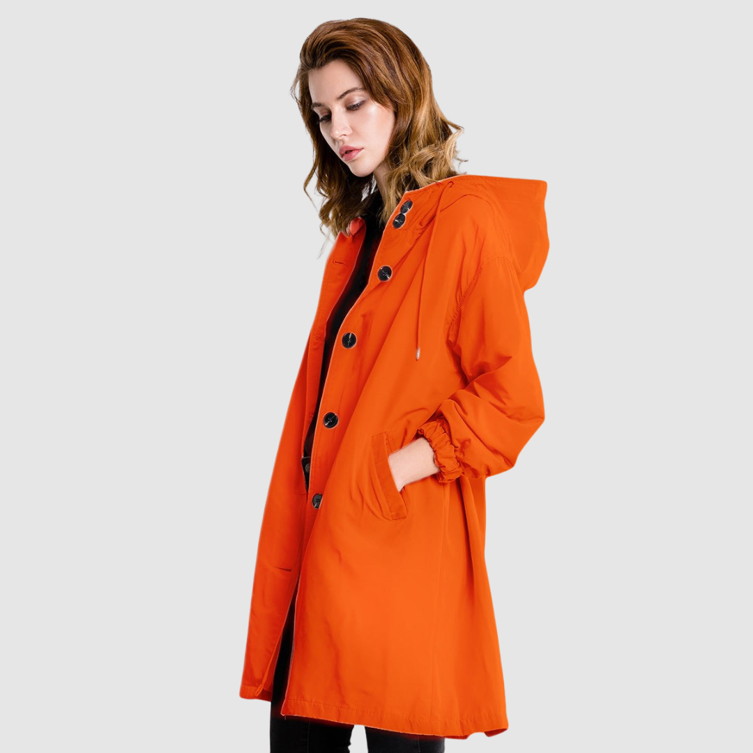 Magdaléna - Kabát s kapucí, oversized