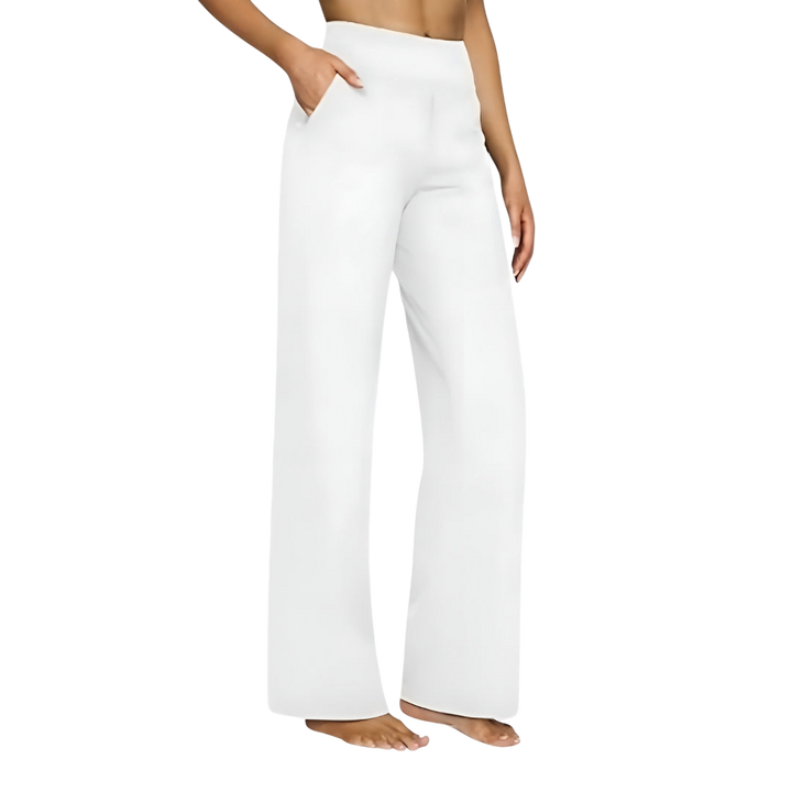 EZORA - Elegantní kalhoty z měkkého žerzeje