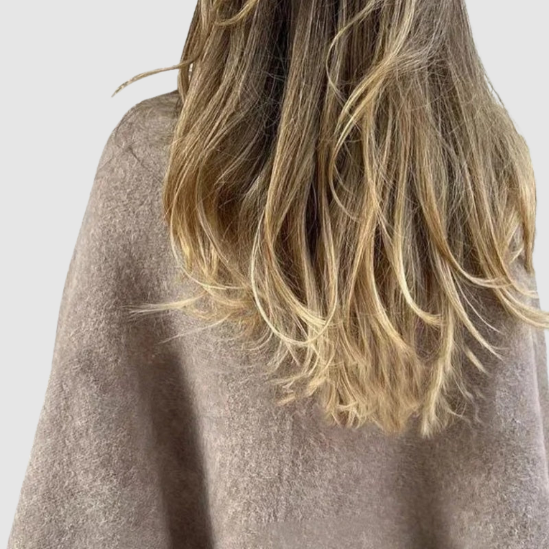 Jasmína - Kabát s volným výstřihem