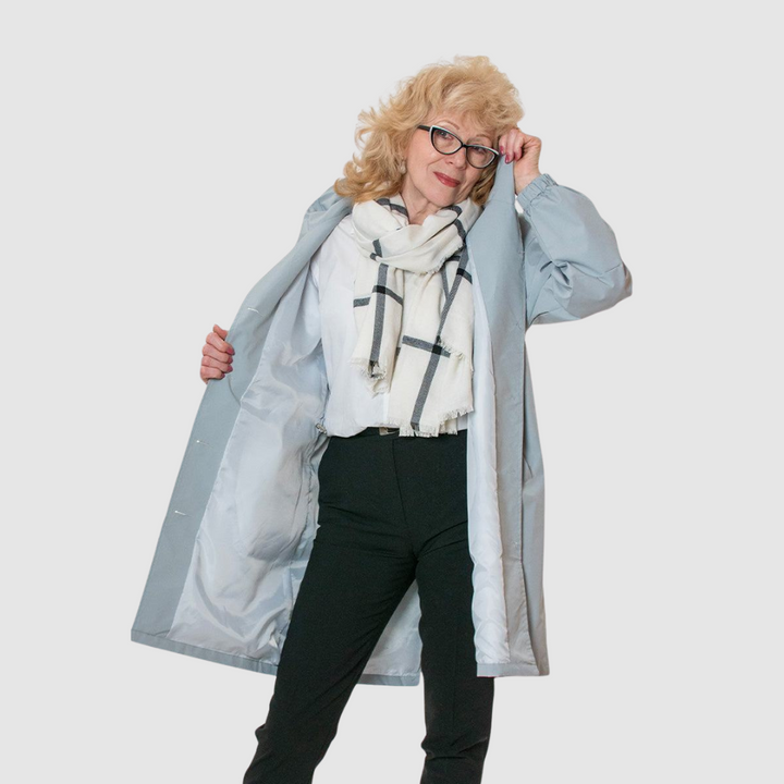 Magdaléna - Kabát s kapucí, oversized