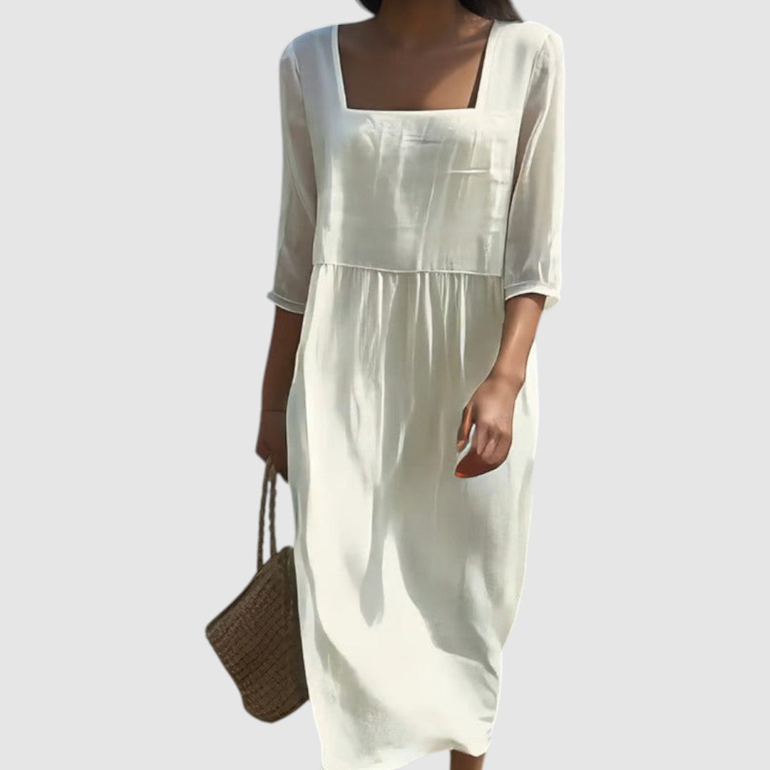 Adriana - Ležérní lněné šaty