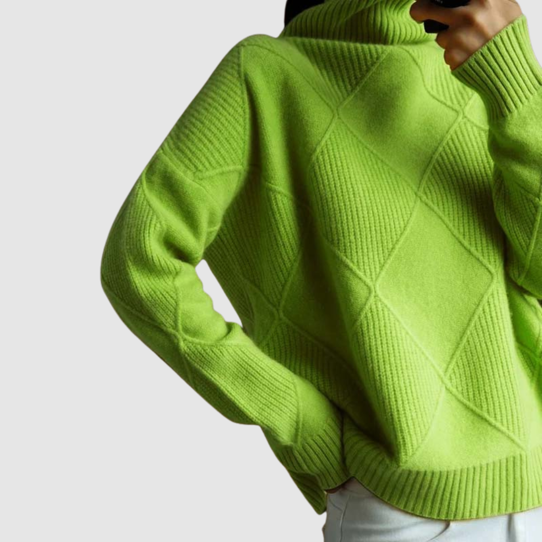 Ester - Texturovaný pletený rolák