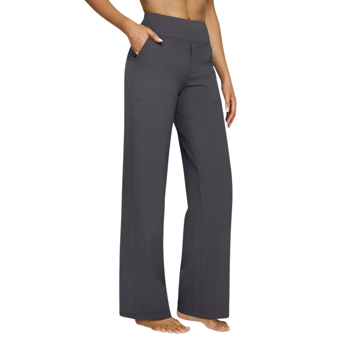 EZORA - Elegantní kalhoty z měkkého žerzeje