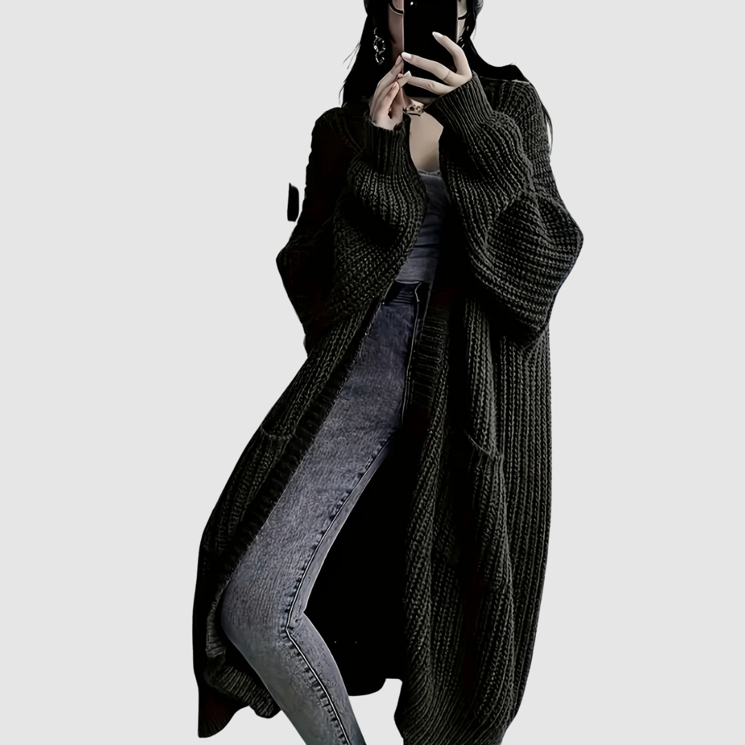 Marie – Pohodlný dlouhý cardigan