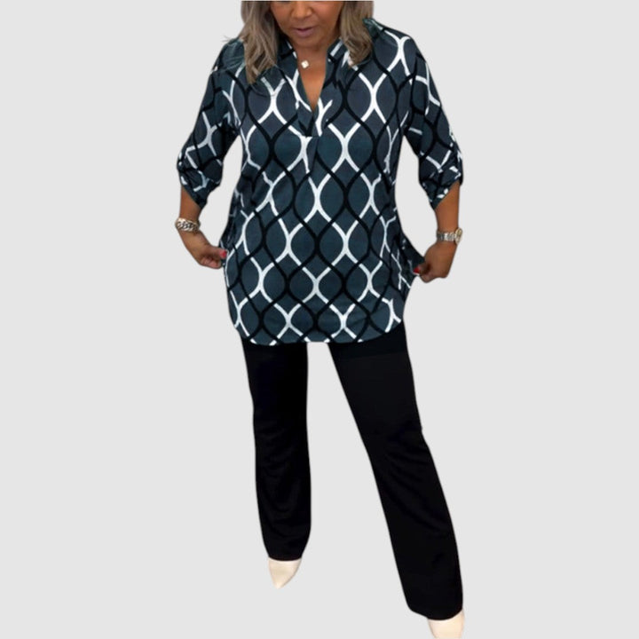 Ella - Halenka s grafickým potiskem