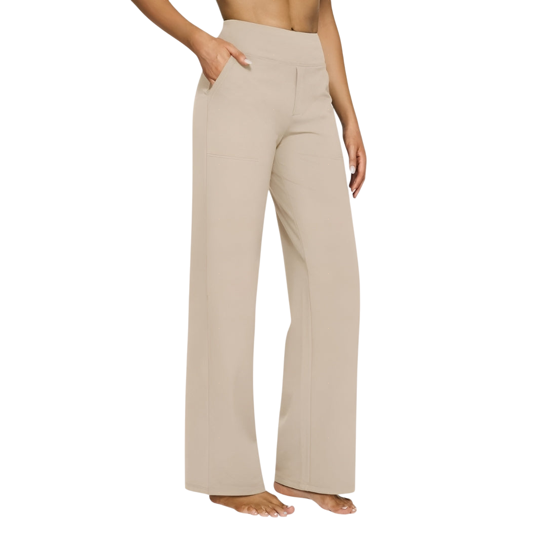 EZORA - Elegantní kalhoty z měkkého žerzeje