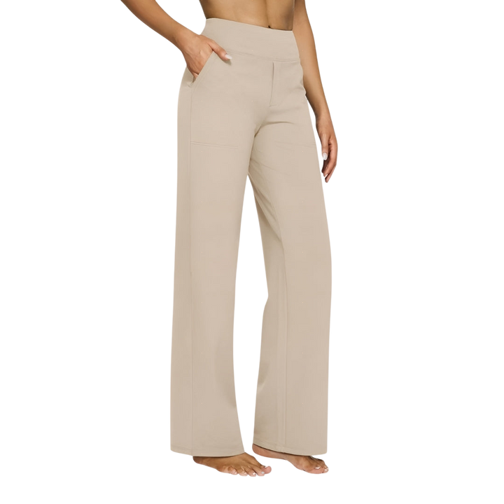 EZORA - Elegantní kalhoty z měkkého žerzeje