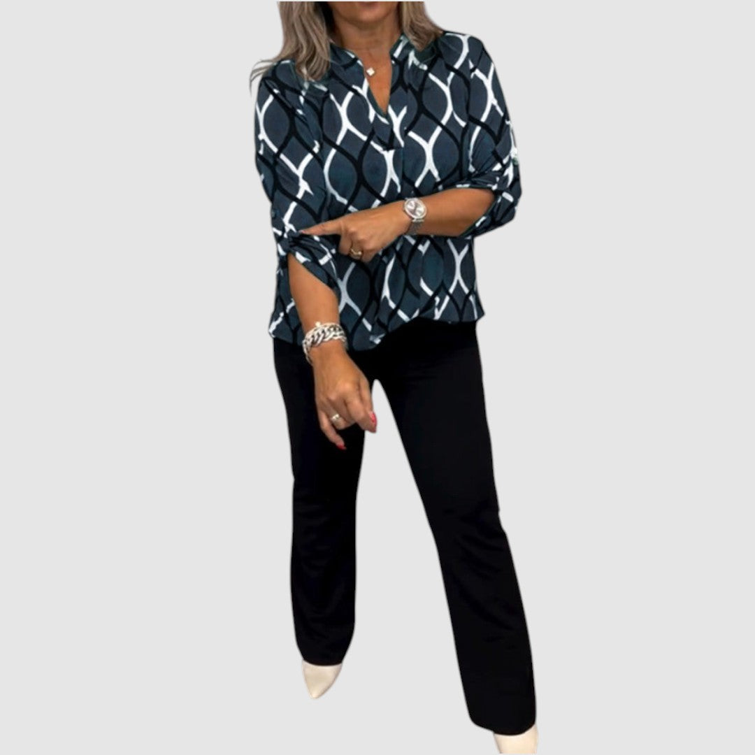 Ella - Halenka s grafickým potiskem