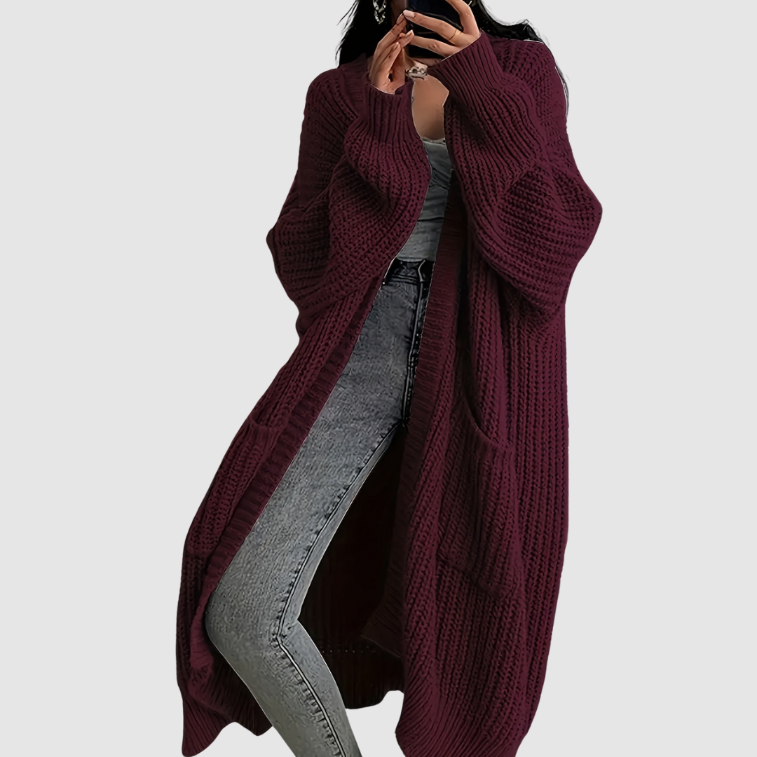 Marie – Pohodlný dlouhý cardigan