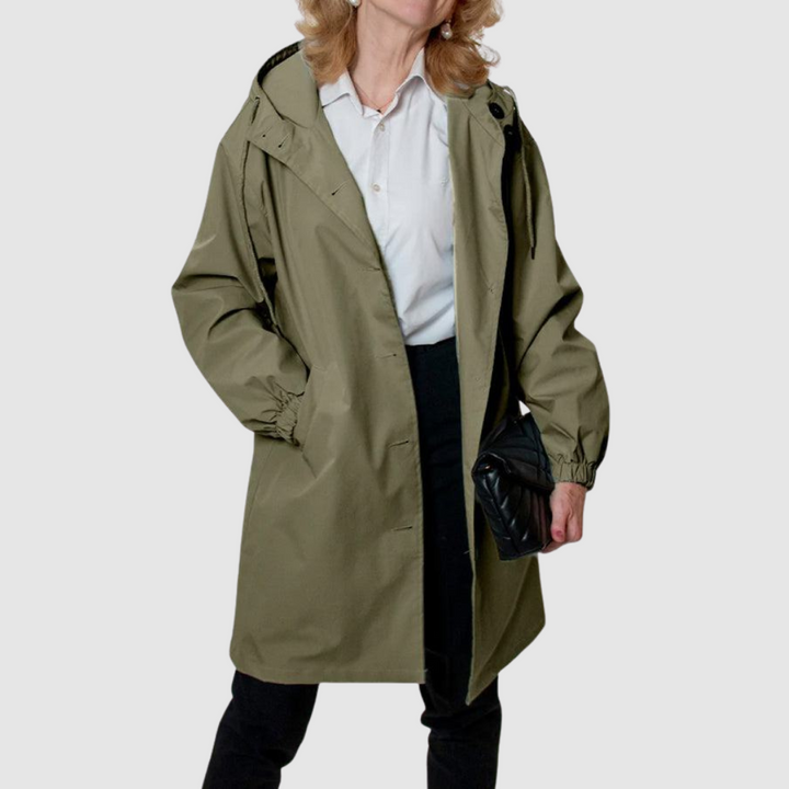 Magdaléna - Kabát s kapucí, oversized