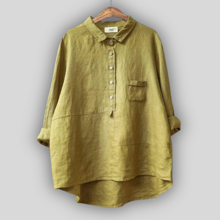 Karolína - lněná halenka