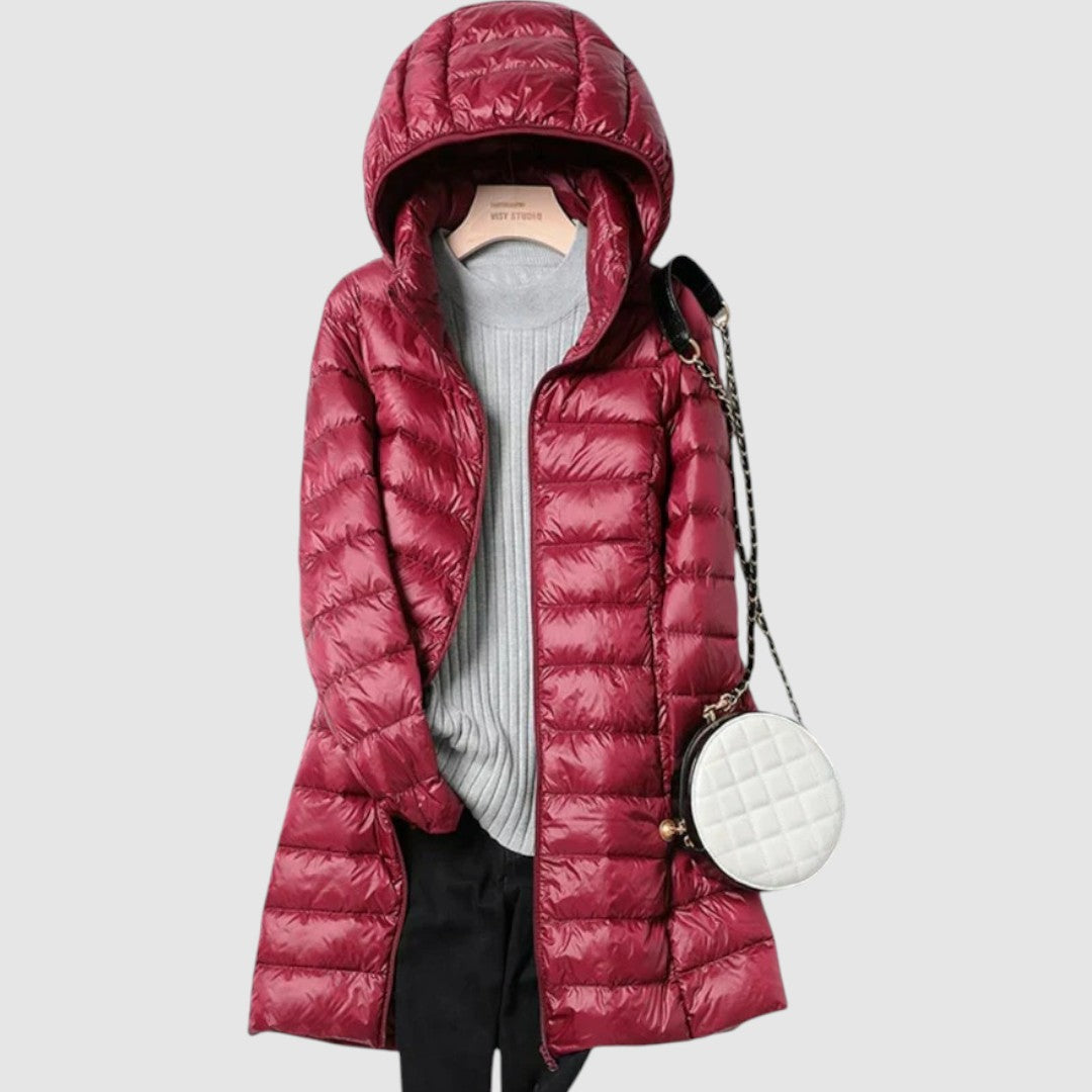 Kateřina - Lehká zimní péřová bunda