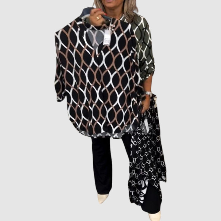 Ella - Halenka s grafickým potiskem