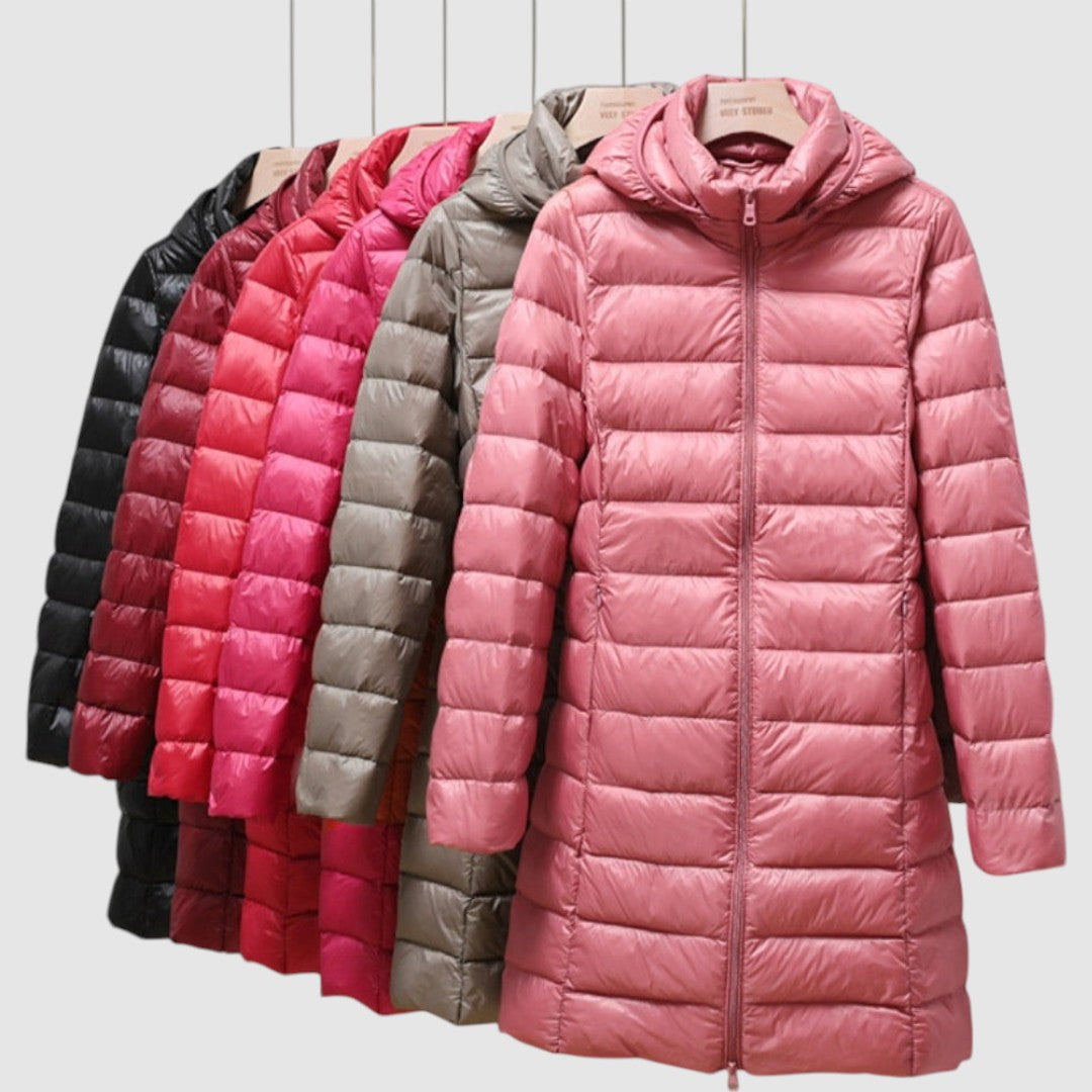 Kateřina - Lehká zimní péřová bunda