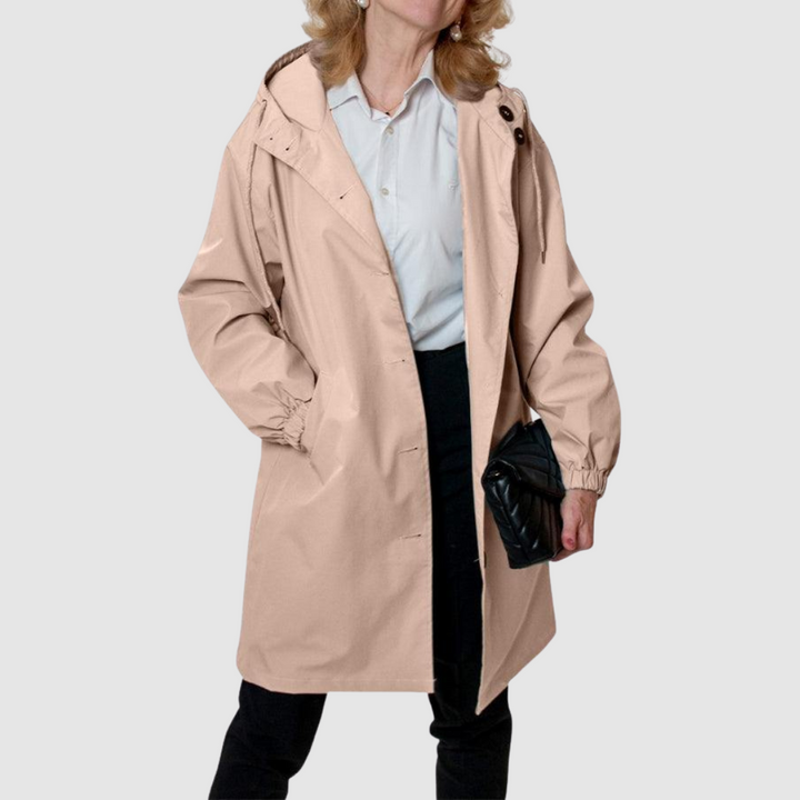 Magdaléna - Kabát s kapucí, oversized