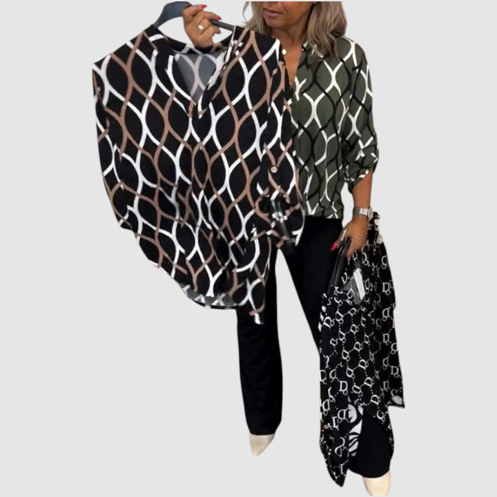 Ella - Halenka s grafickým potiskem