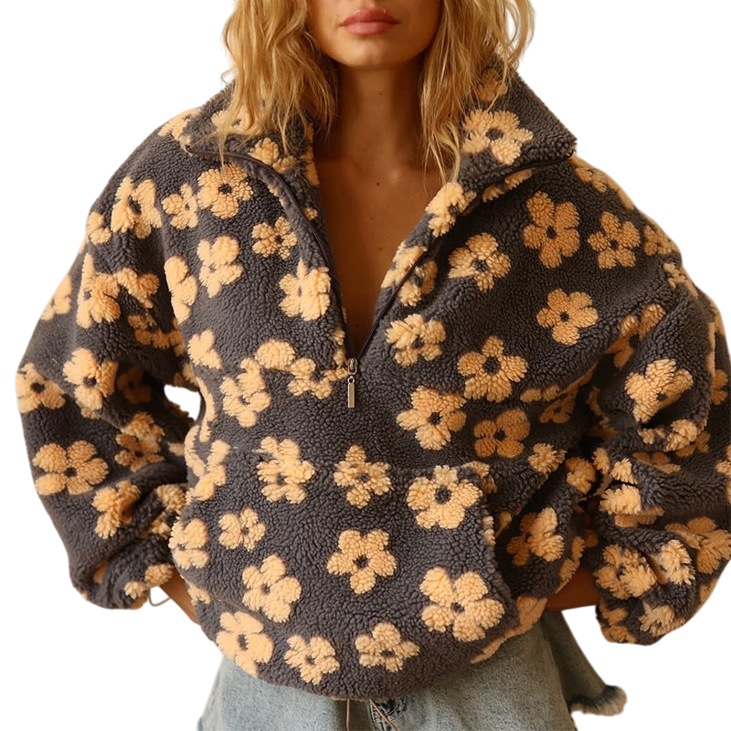 EZORA – Boho fleecová mikina