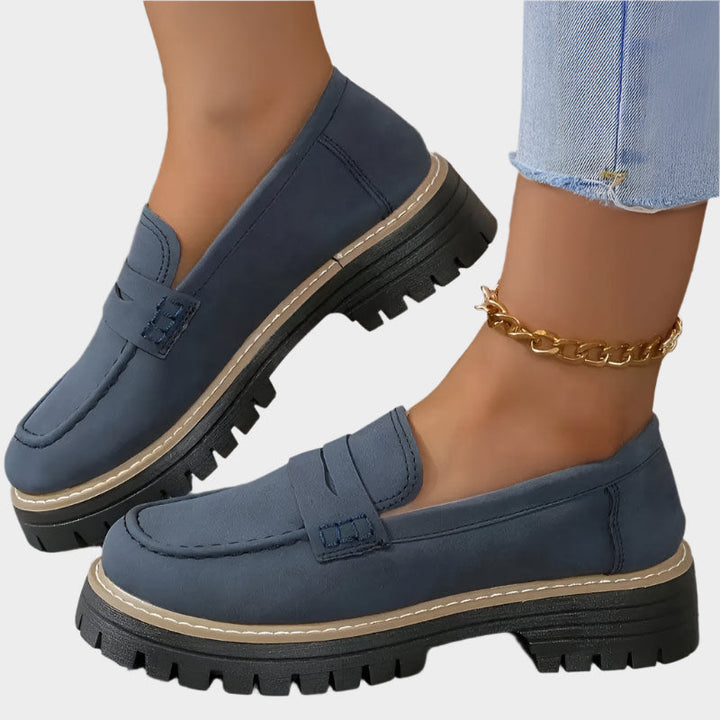 Alžběta - Mokasíny s tlustou podrážkou