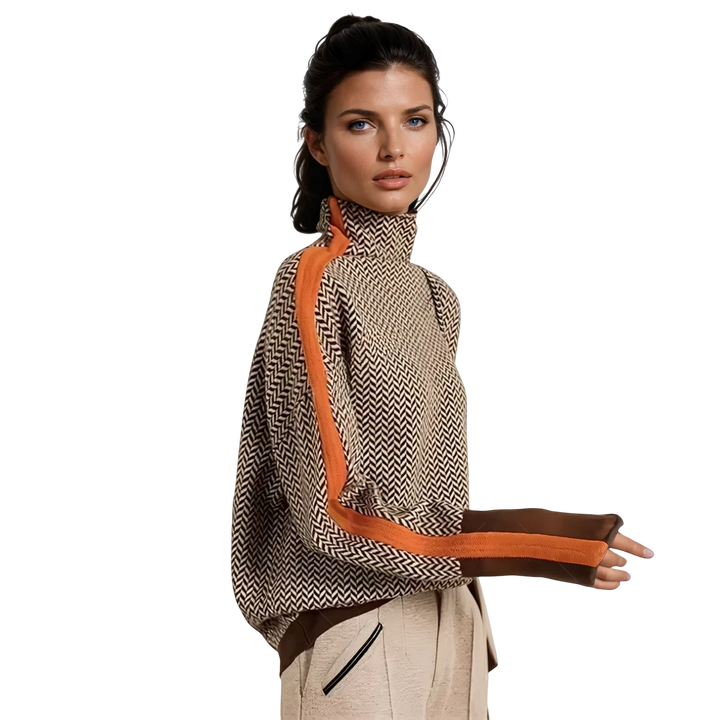 EZORA - Rolák s výraznými kontrastními pruhy