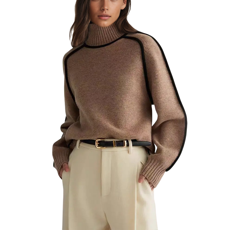 EZORA – Sofistikovaný zimní svetr Sofía z vysoké módy