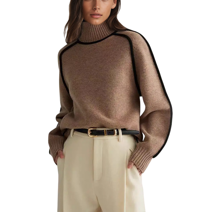 EZORA – Sofistikovaný zimní svetr Sofía z vysoké módy