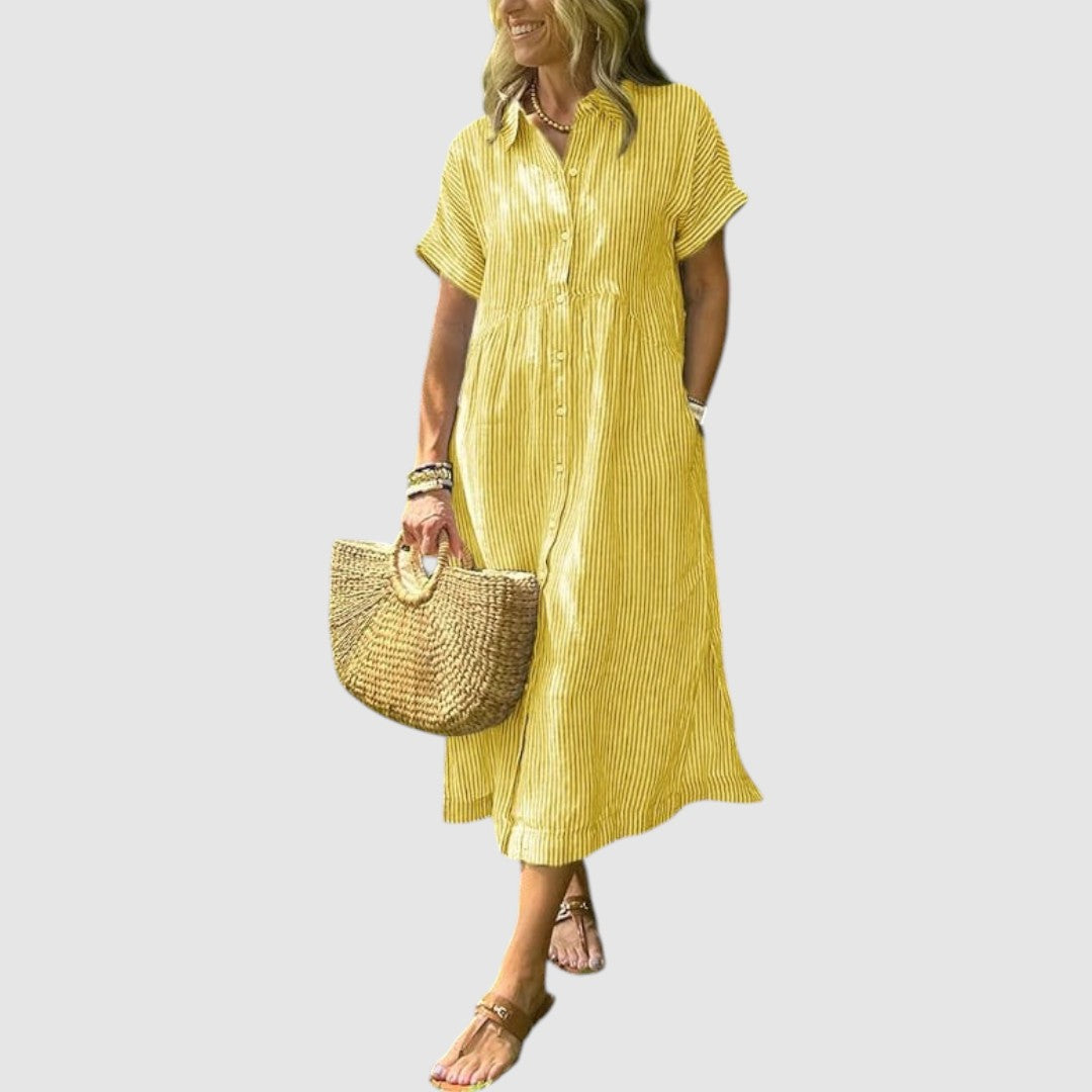 Kateřina - Pruhovaná košile s knoflíky