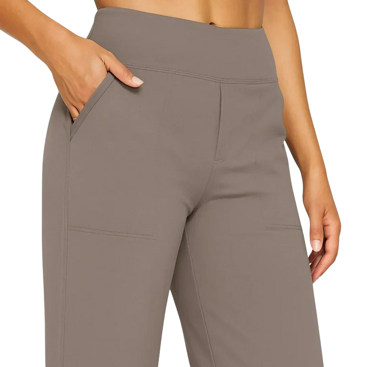 EZORA - Elegantní kalhoty z měkkého žerzeje