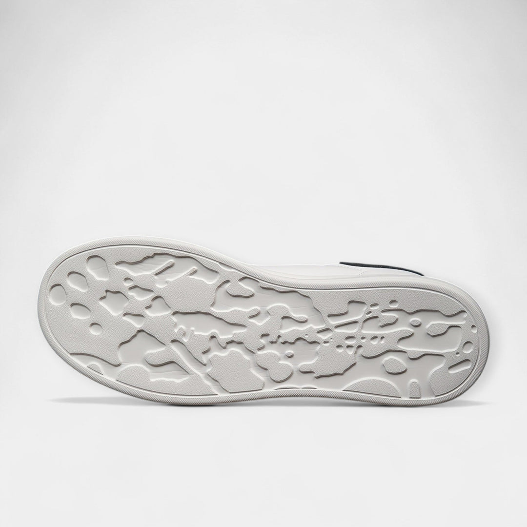 Stela - Bílé Kožené Sportovní Boty