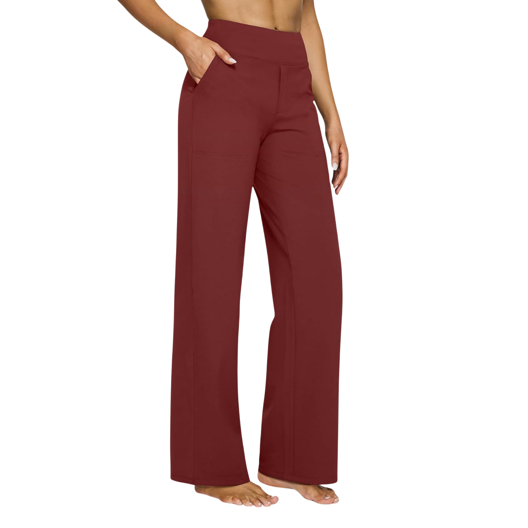 EZORA - Elegantní kalhoty z měkkého žerzeje