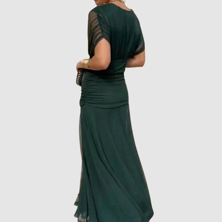 Lucie - Elegantní šaty s výstřihem do V