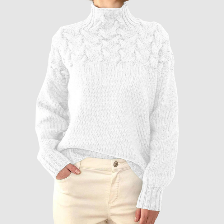 Štěpánka – Teplý pletený rolák