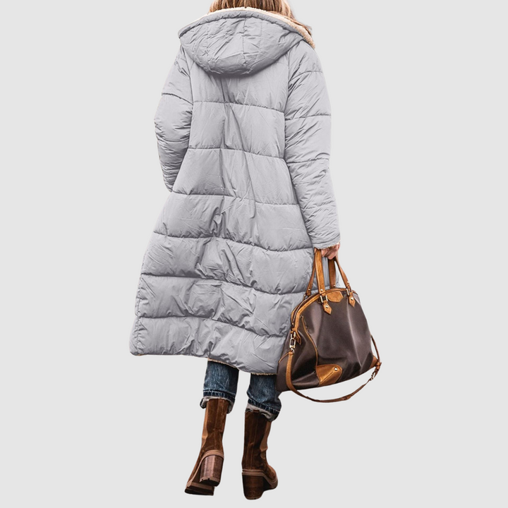 Laura - Zimní kabát s oboustranným střihem