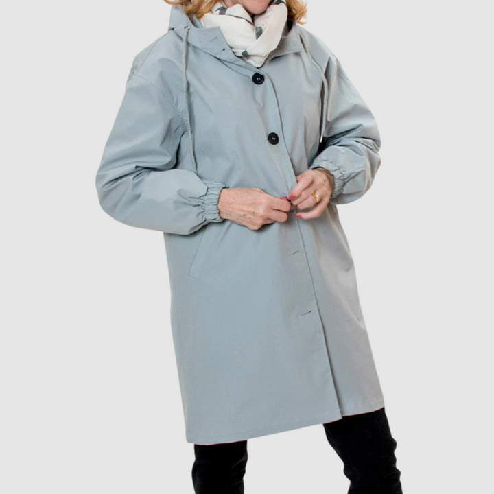 Magdaléna - Kabát s kapucí, oversized