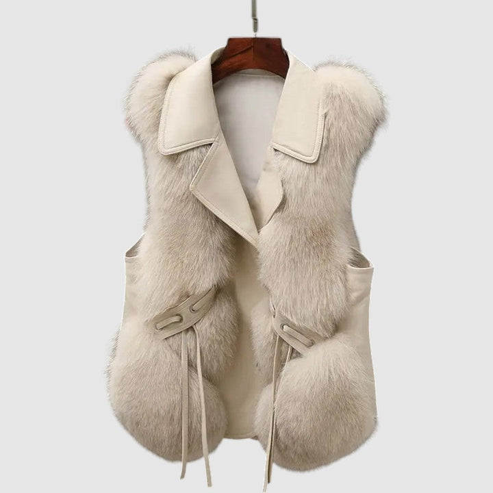 Nela - kožešinová vesta