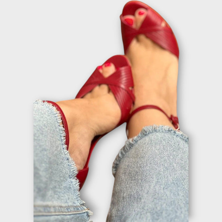 Sára - Sandal s jehlovým podpatkem