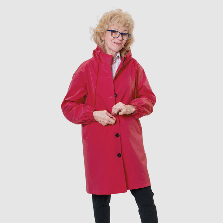 Magdaléna - Kabát s kapucí, oversized