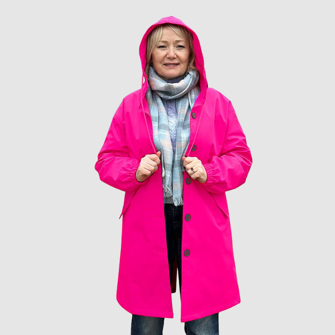 Magdaléna - Kabát s kapucí, oversized