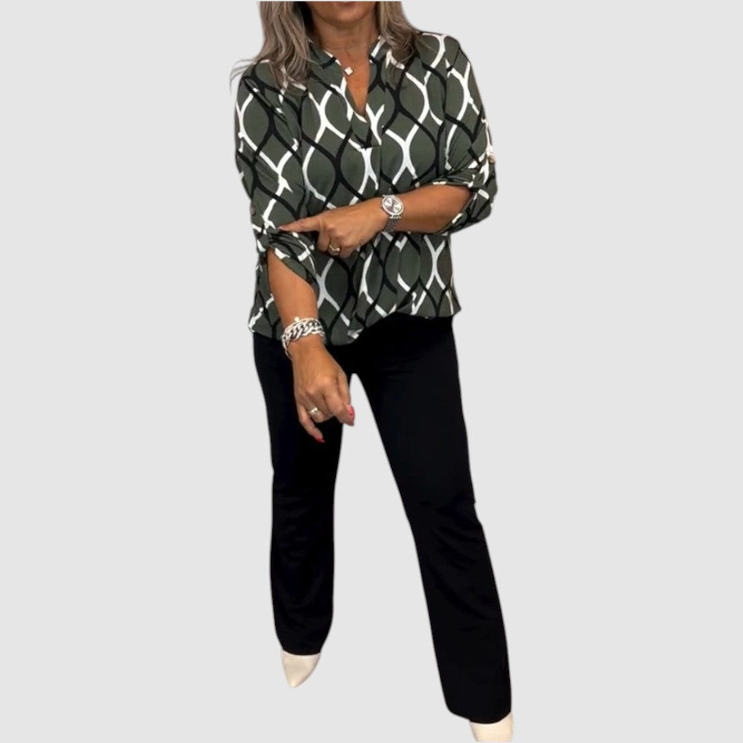 Ella - Halenka s grafickým potiskem