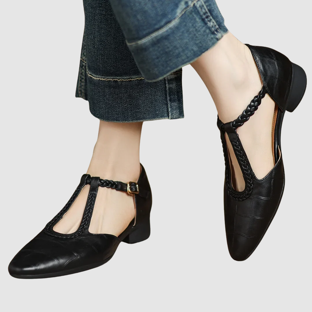 Natálie - Ortopedické kožené boty