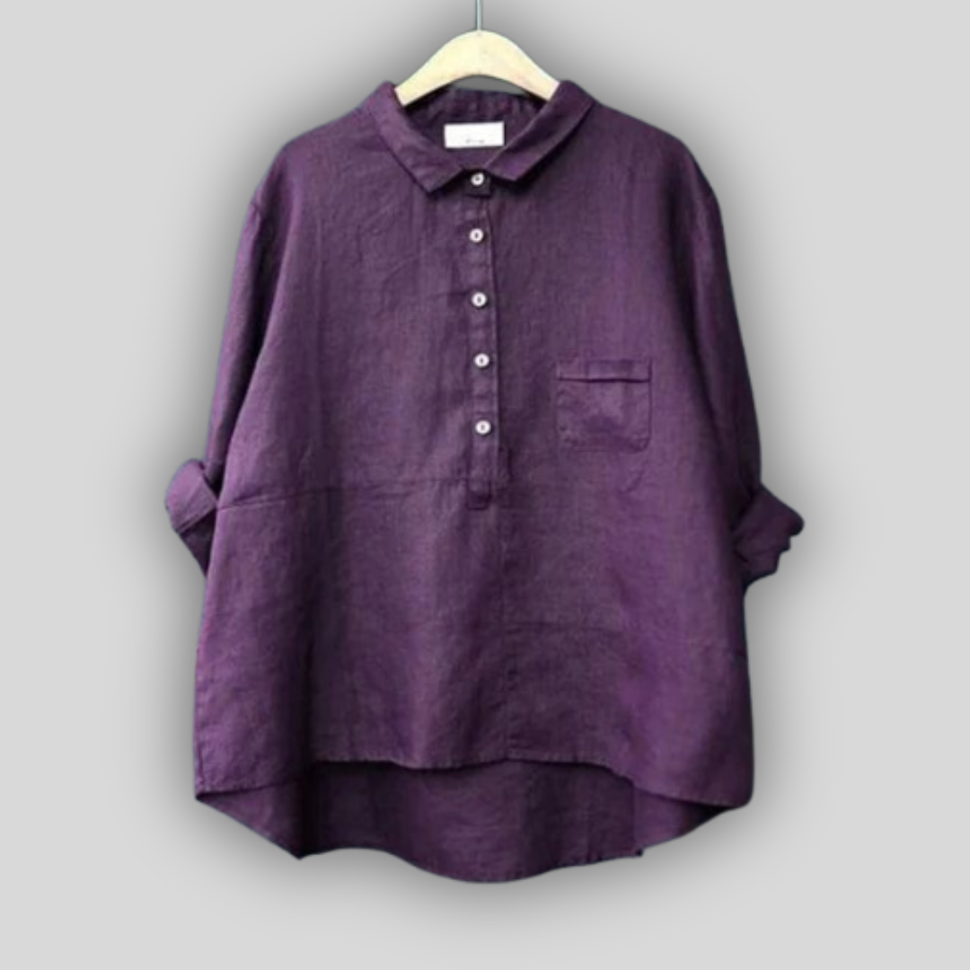 Karolína - lněná halenka