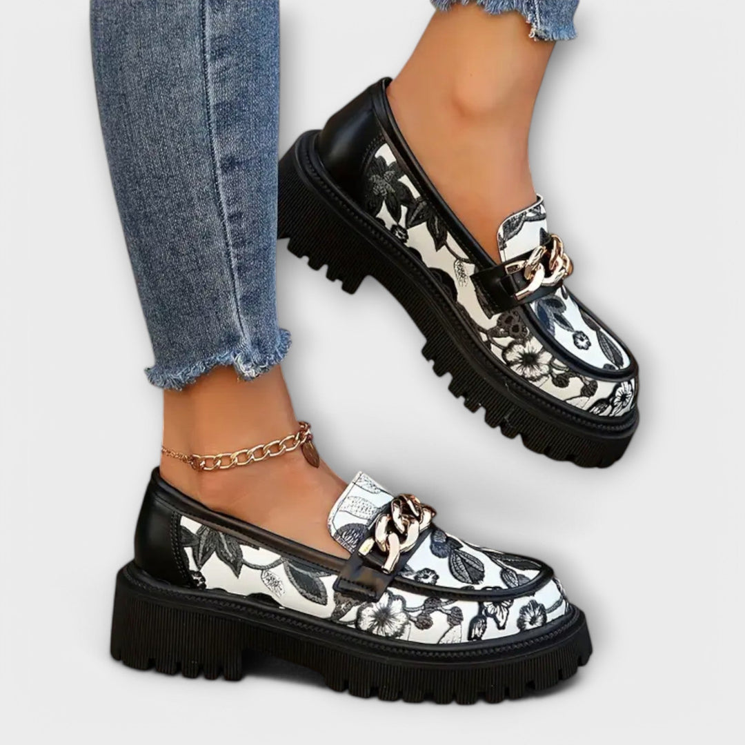 EZORA – Elegantní retro mokasíny