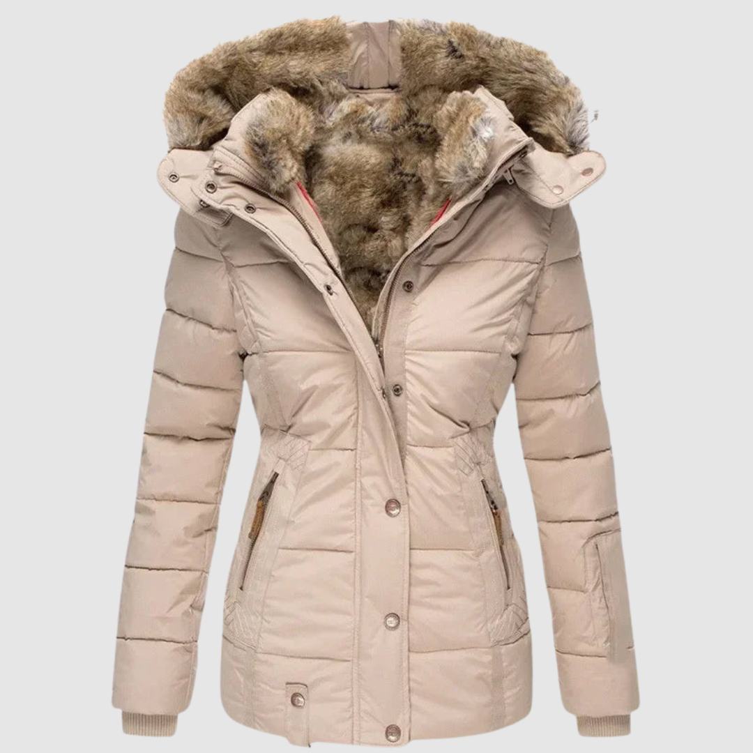 Josefína - Hřejivá Bunda s Kapucí