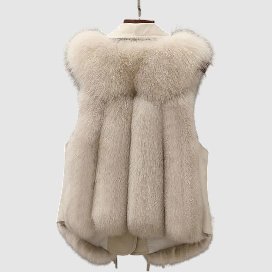 Nela - kožešinová vesta