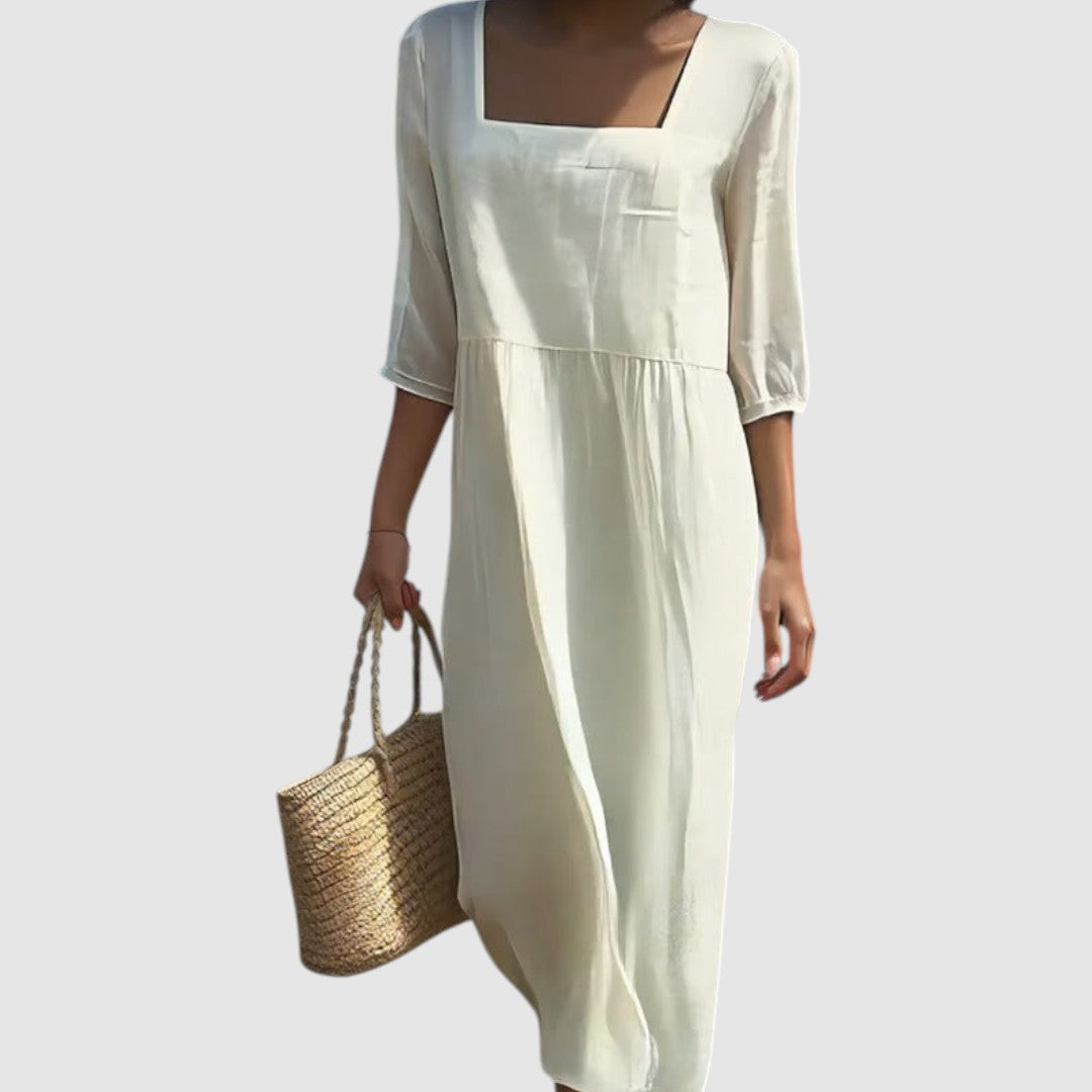 Adriana - Ležérní lněné šaty