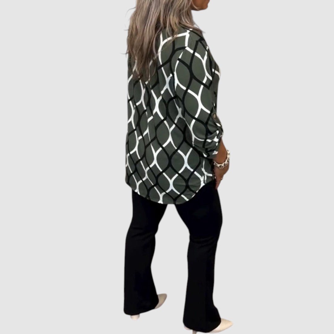 Ella - Halenka s grafickým potiskem