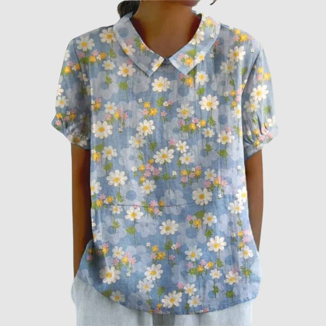 Alžběta - Vintage květinová halenka